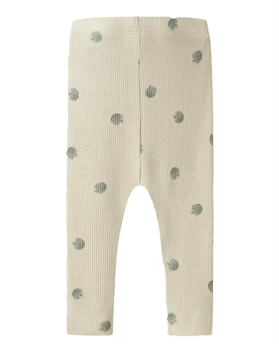 Name It - NBMFoapple Leggings - Almond Milk